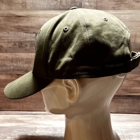 DRI Duck Wildlife Series Clover Hollow Hunting Preserve Cap Green Cotton - Picture 3 of 10